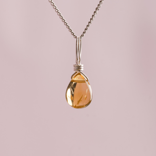 Citrine to Call In Wealth - Crystal Charm