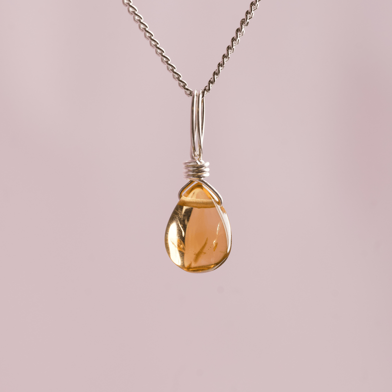 Citrine to Call In Wealth - Crystal Charm