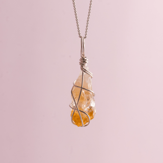 Citrine to Call In Wealth - Crystal Charm