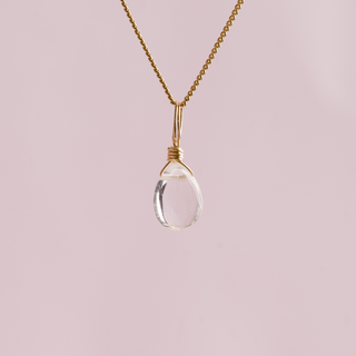 Clear Quartz for Clear Mind - Crystal Charm