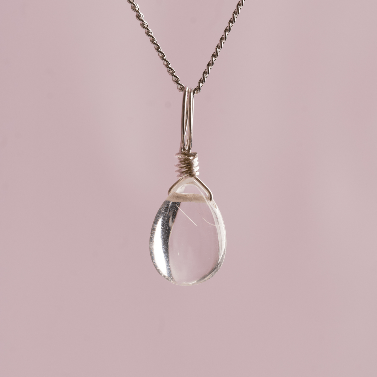 Clear Quartz for a Clear Mind - Crystal Charm