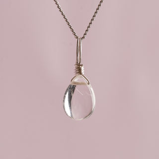 Clear Quartz for Clear Mind - Crystal Charm