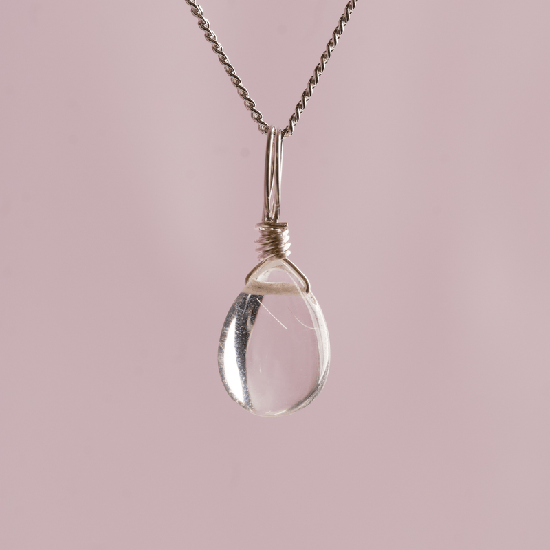 Clear Quartz for a Clear Mind - Crystal Charm