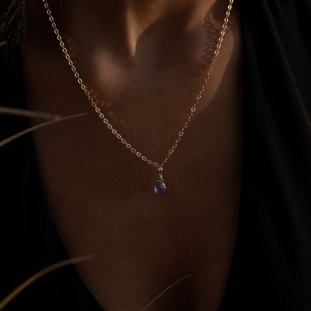 Tanzanite for Higher Insight - Crystal Charm