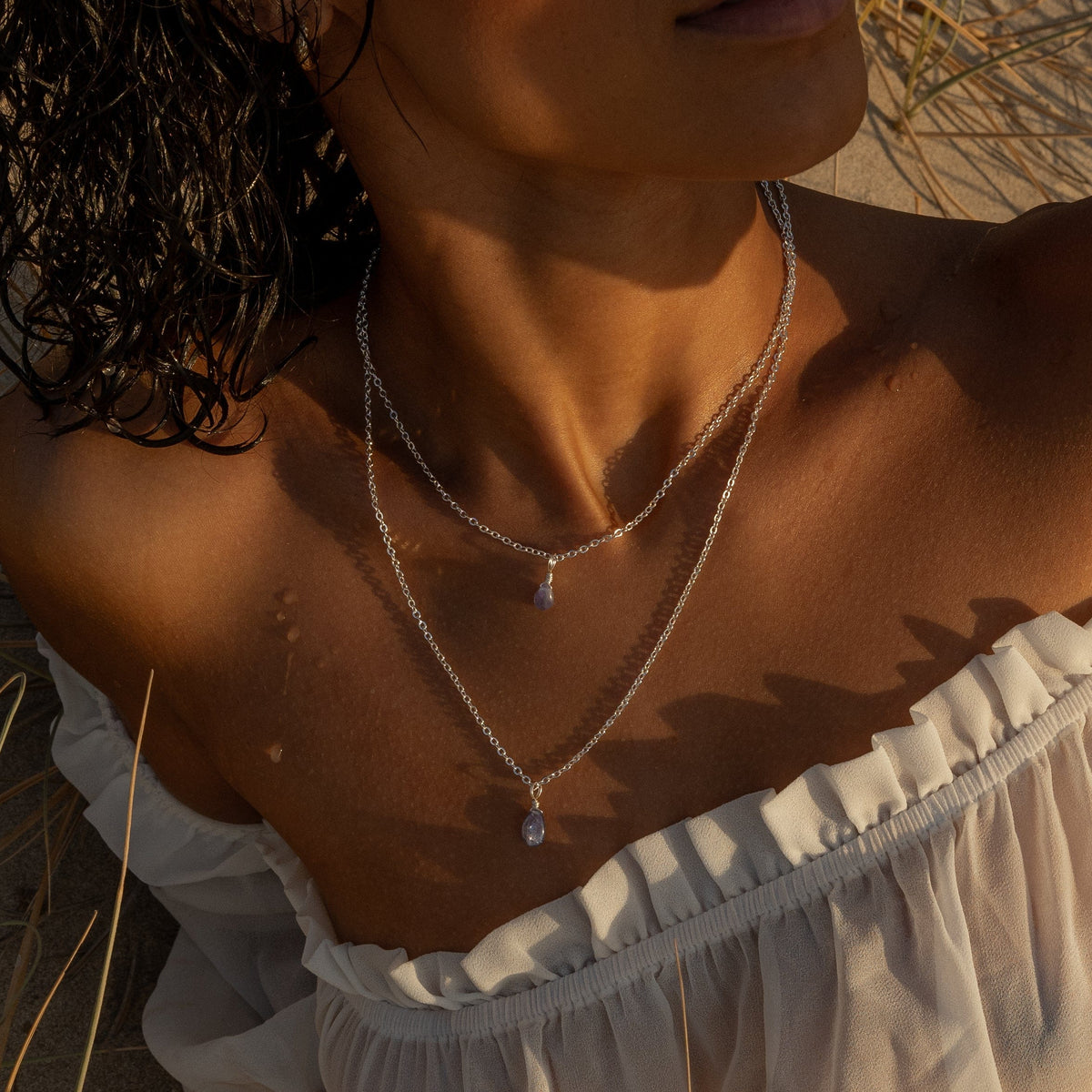 Tanzanite for Higher Insight - Crystal Charm