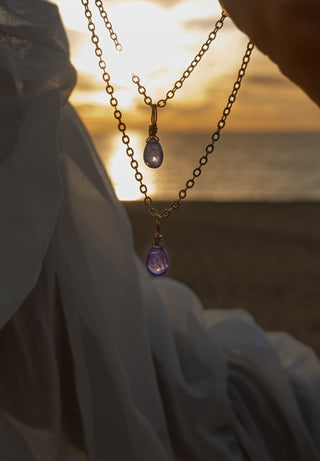 Tanzanite for Higher Insight - Crystal Charm