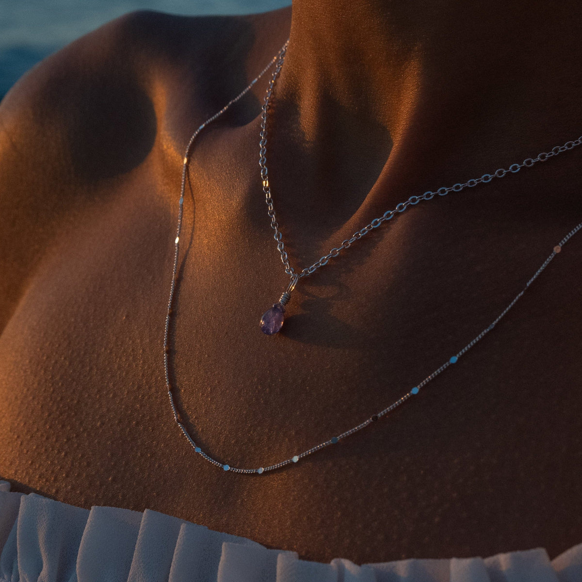 Tanzanite for Higher Insight - Crystal Charm