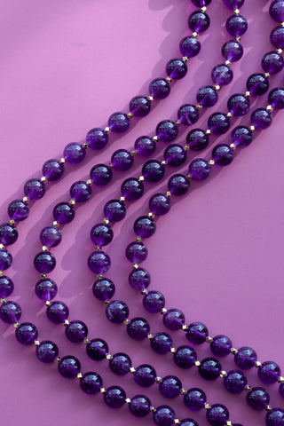 Veil Beaded Necklace