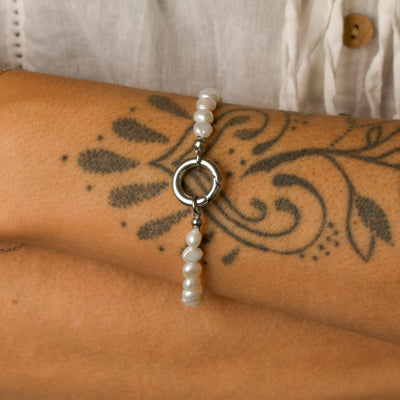 Pearl Charm Bracelet