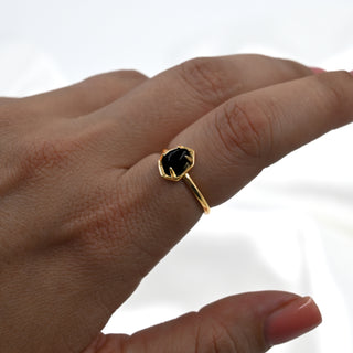 Juniper Ring Black Tourmaline