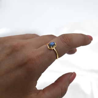 Juniper Ring Labradorite - Gold