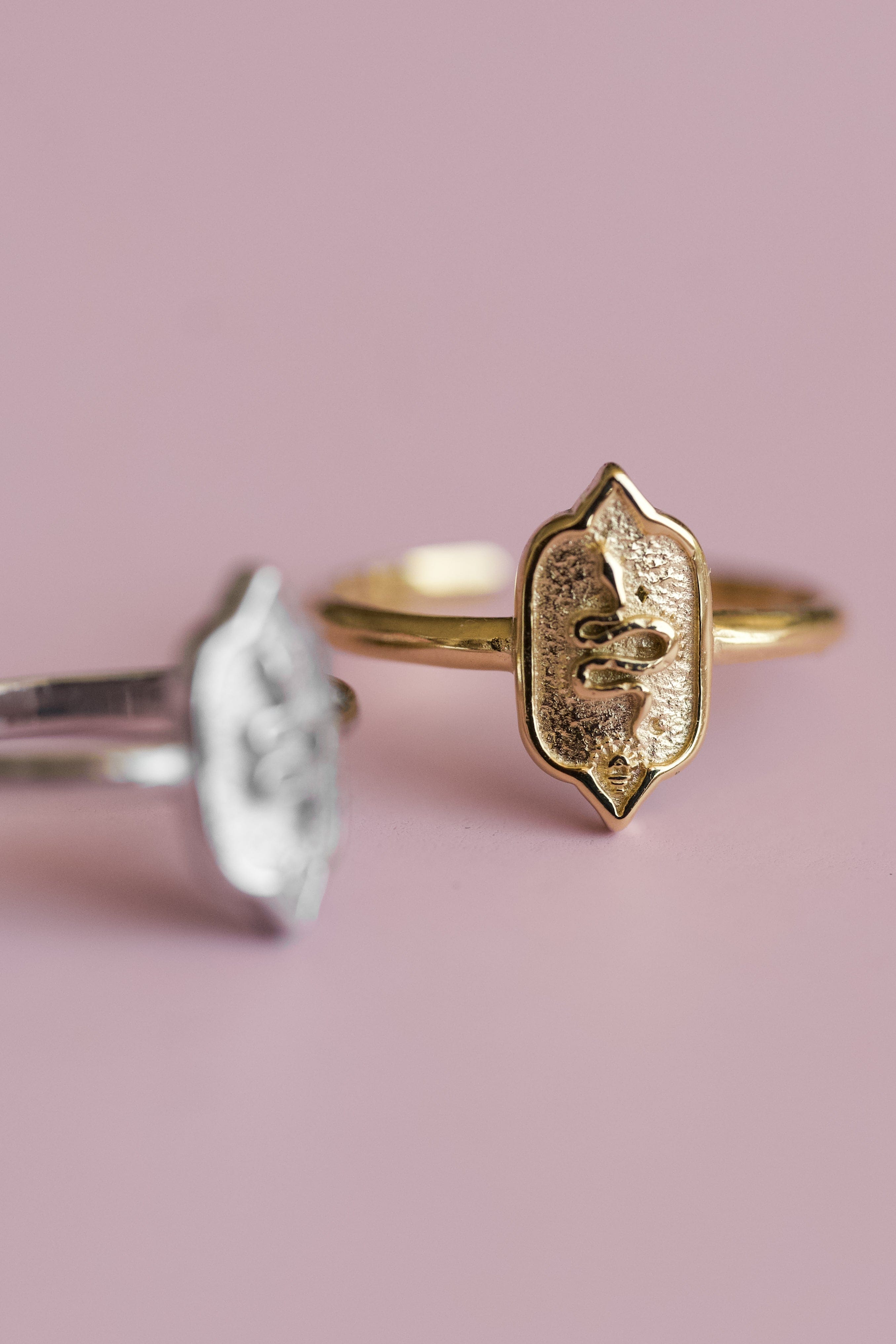 Guardian Snake Toe Ring