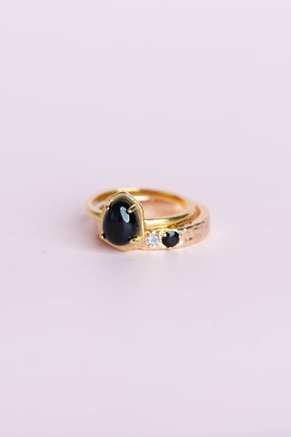 Juniper Ring Black Tourmaline
