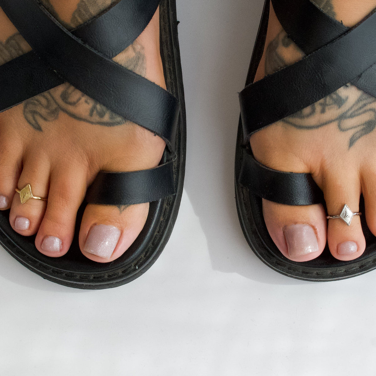 Triquetra Toe Ring for Sacred Connection