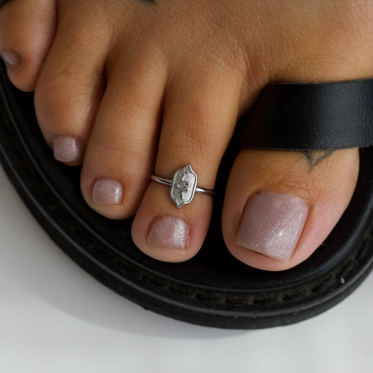 Guardian Snake Toe Ring - For Personal Transformation