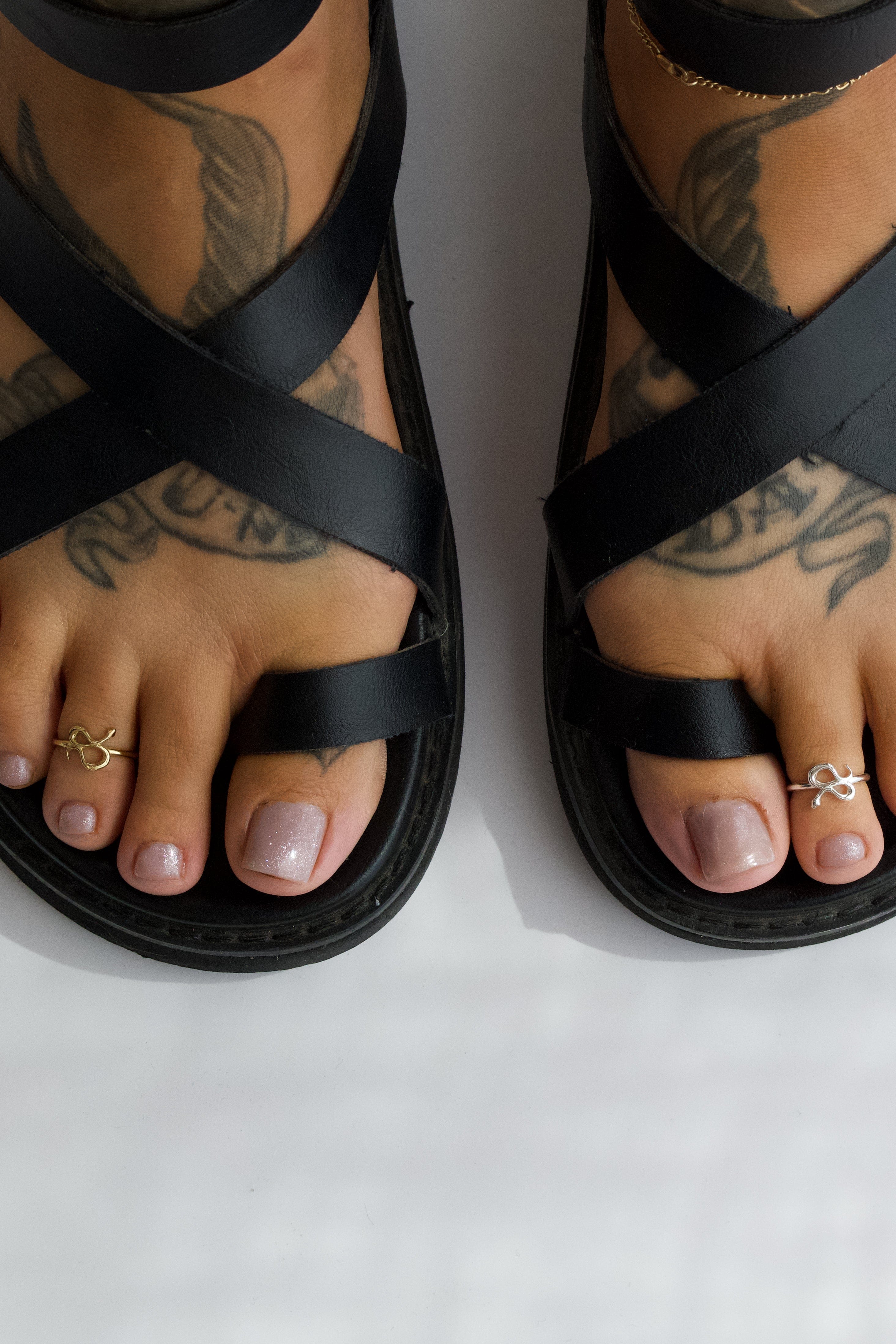 Bastion Snake Toe Ring