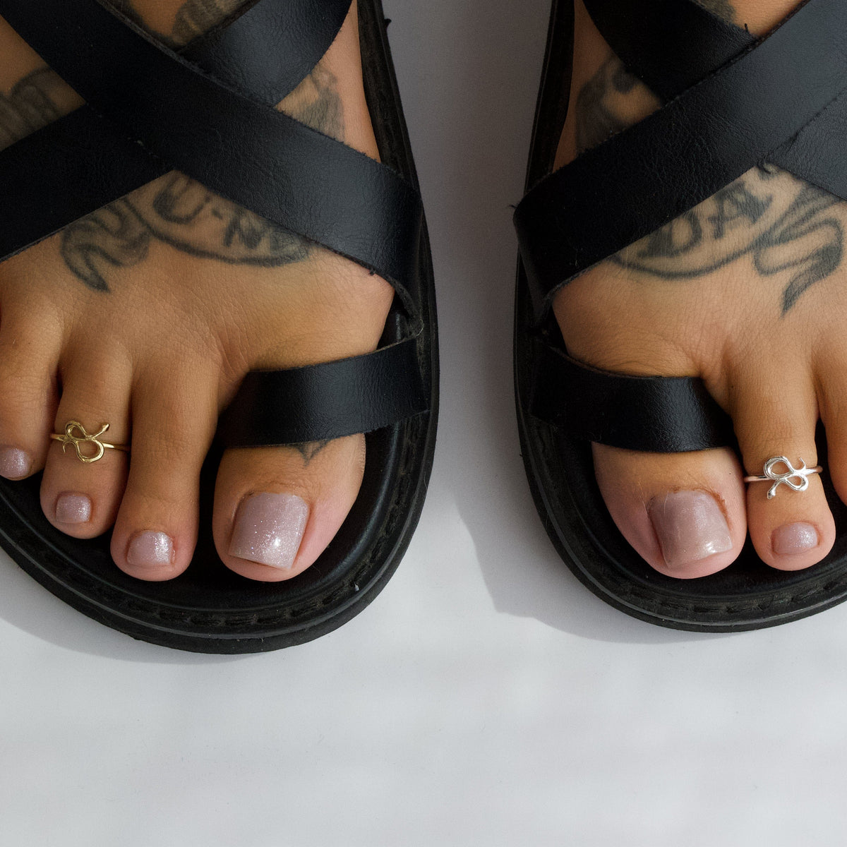 Bastion Snake Toe Ring