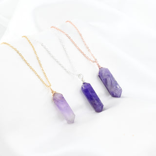 Amethyst Point - Rose Gold