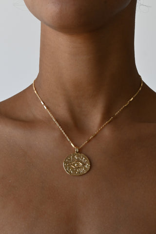 Athena's Medallion - Rose Gold