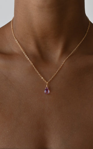 Amethyst Droplet - February Birthstone