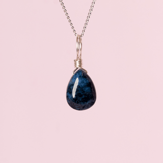Dumortierite to Stay Focused - Crystal Charm