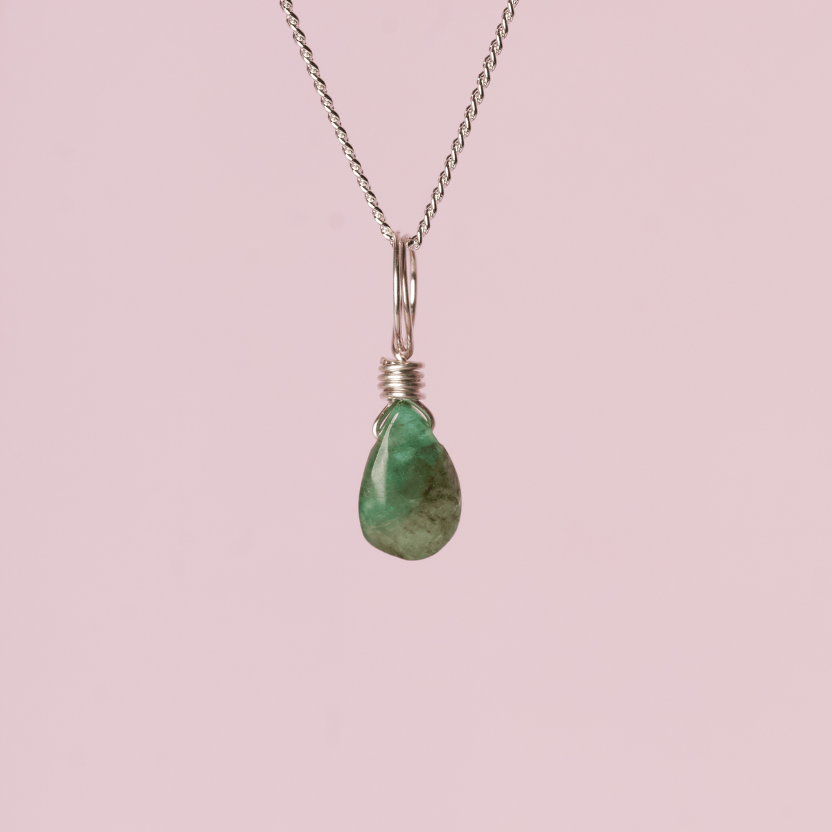 Emerald Petite for Compassion - Crystal Charm