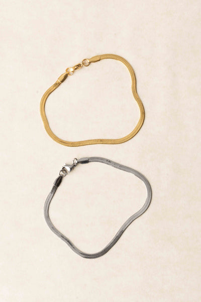 Petite Herringbone Bracelet