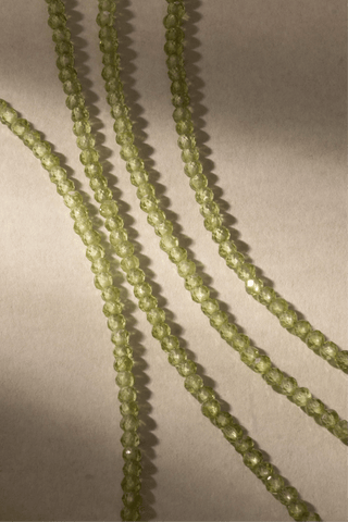 Peridot Beaded Bracelet