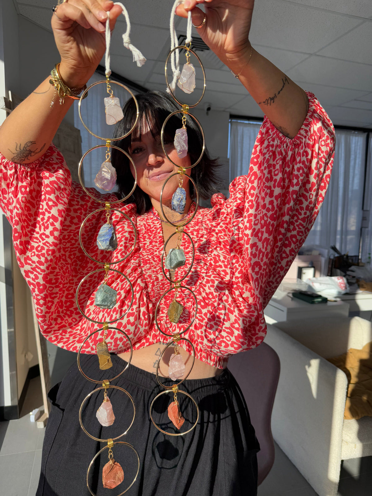 Crystal Chakra Wall Hanger