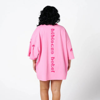 Hibiscus Hotel - Out Of Office Lobby Oversized Tee