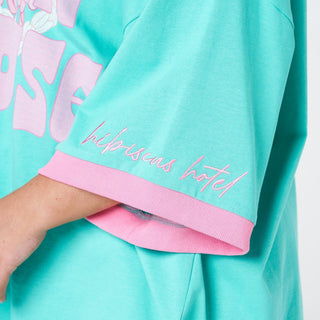 Hibiscus Hotel - Lost In Paradise Oversized Tee