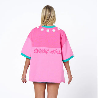 Hibiscus Hotel - Vacay All Day Oversized Tee