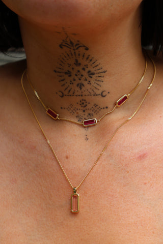 Devotion Ruby Necklace
