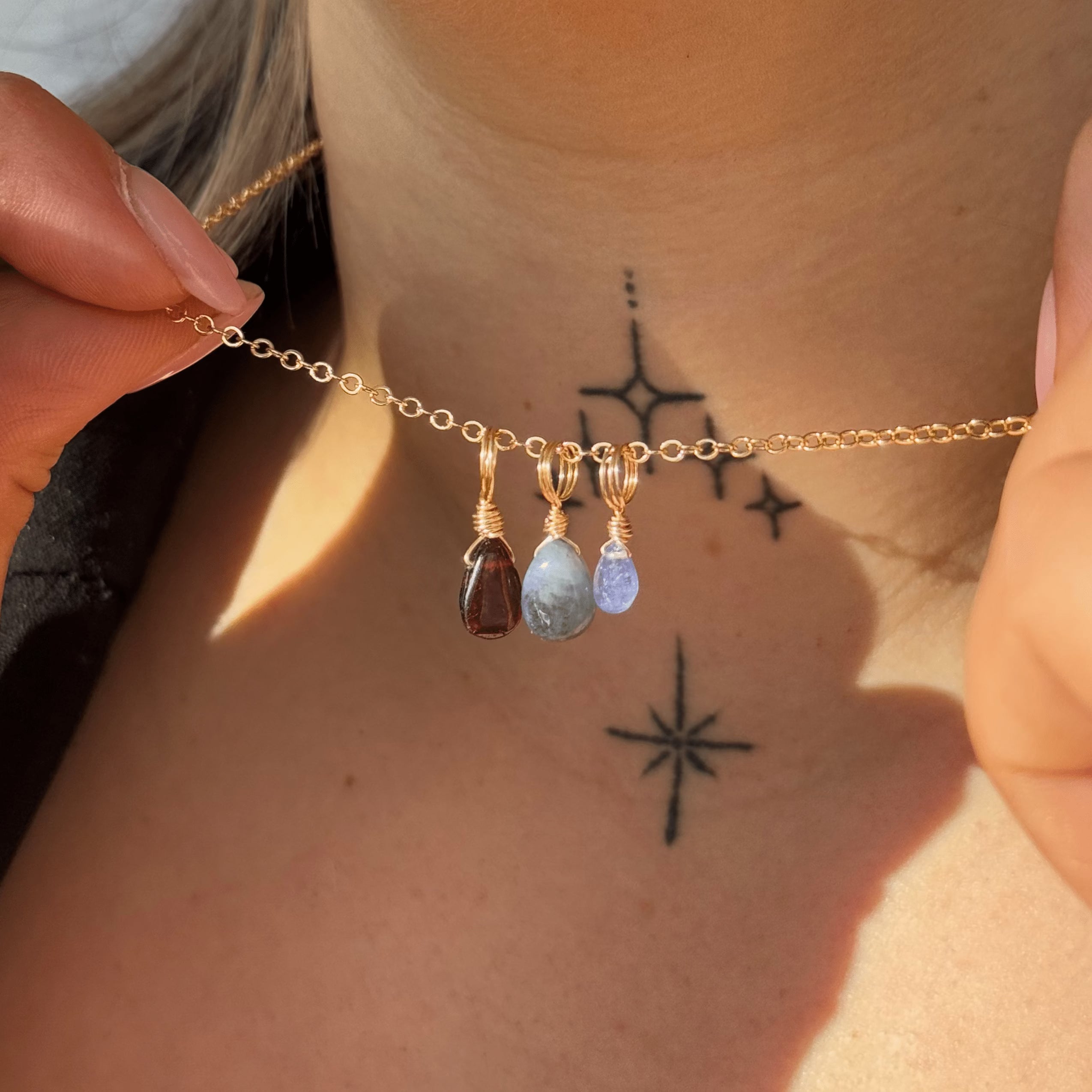 Tanzanite for Higher Insight - Crystal Charm