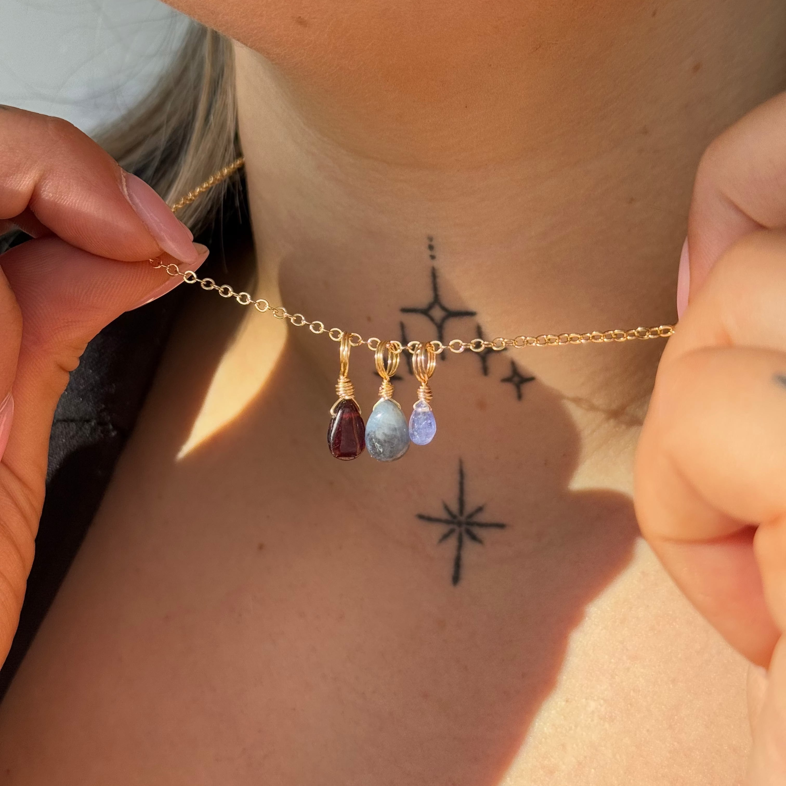 3 x Crystal Charm Bundle