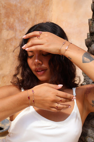 Blush Morganite Bracelet