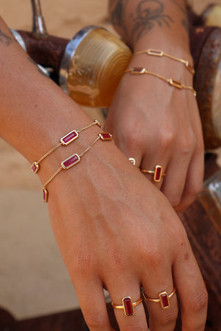 Devotion Ruby Bracelet