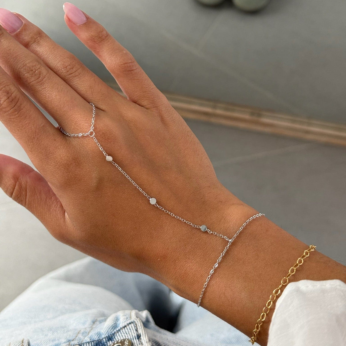 Trinity Hand Chain