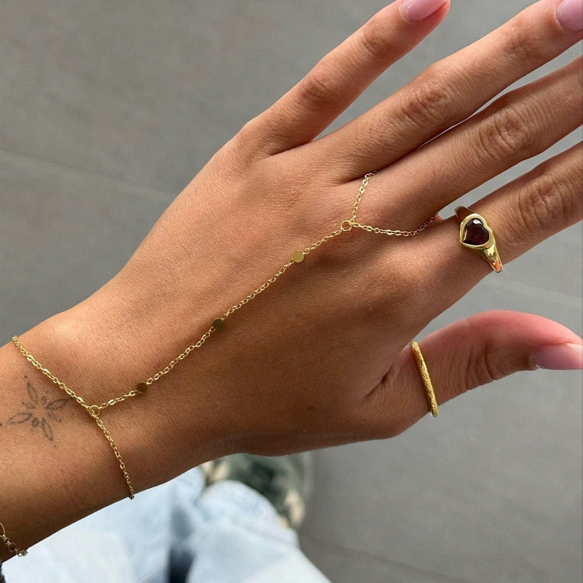 Trinity Hand Chain