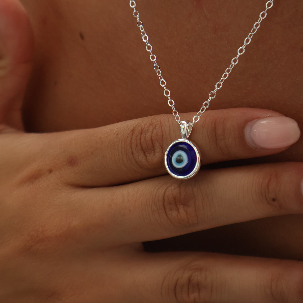 Azura Evil Eye Charm + Necklace