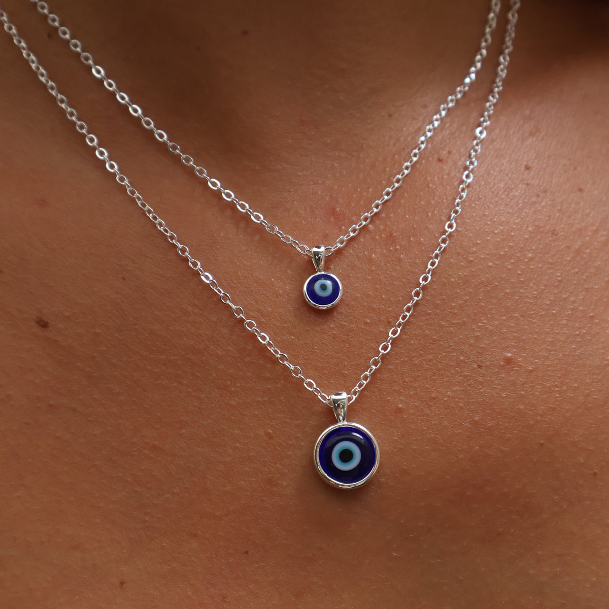 Mini Azura Evil Eye Charm - Protection from Jealousy & Ill Will