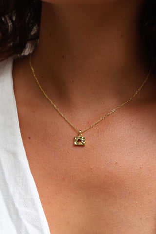 Ember Birthstone Necklace - Gold