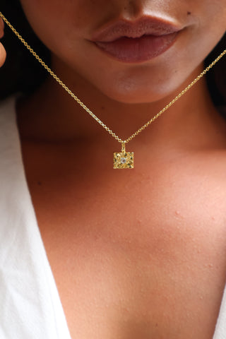 Ember Birthstone Necklace - Gold