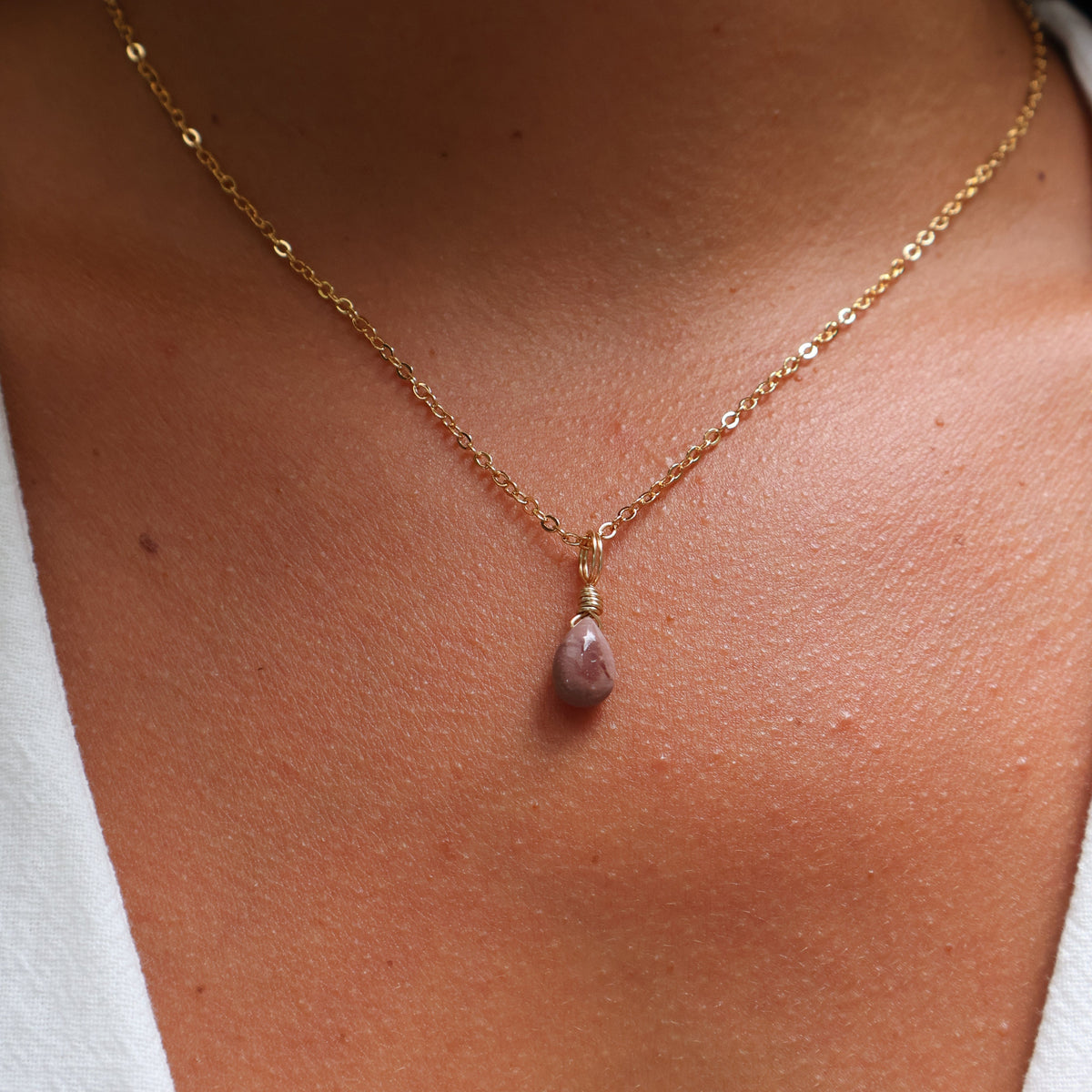 Mookaite Jasper for Procrastination - Crystal Charm