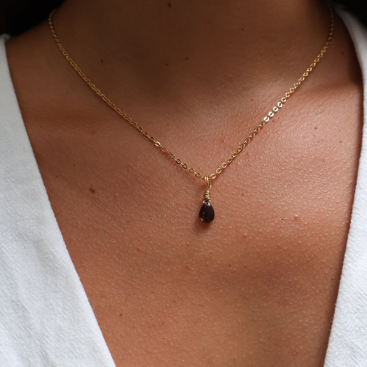 Smoky Quartz for Less Overwhelm - Crystal Charm