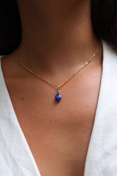 Lapis Lazuli Droplet