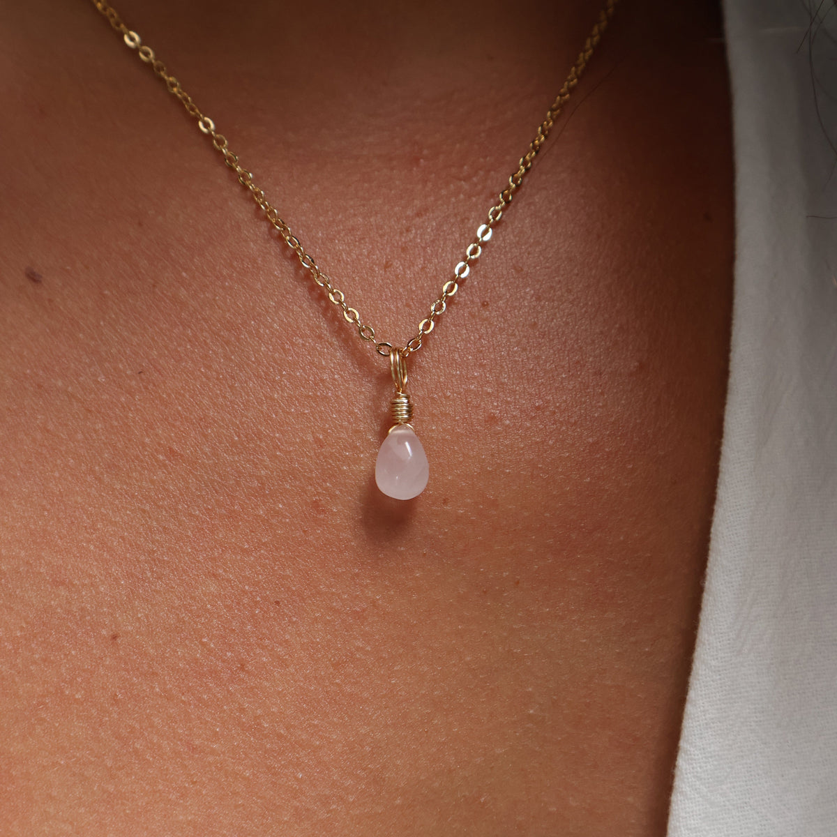 Rose Quartz to Attract Love - Crystal Charm