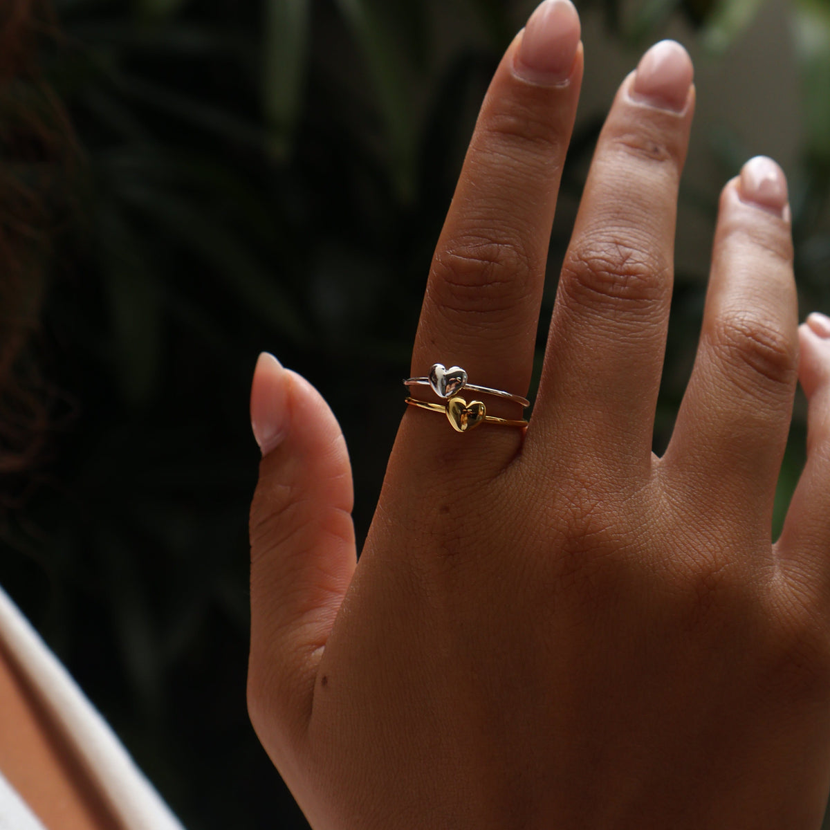 Cupid Puffy Heart Ring