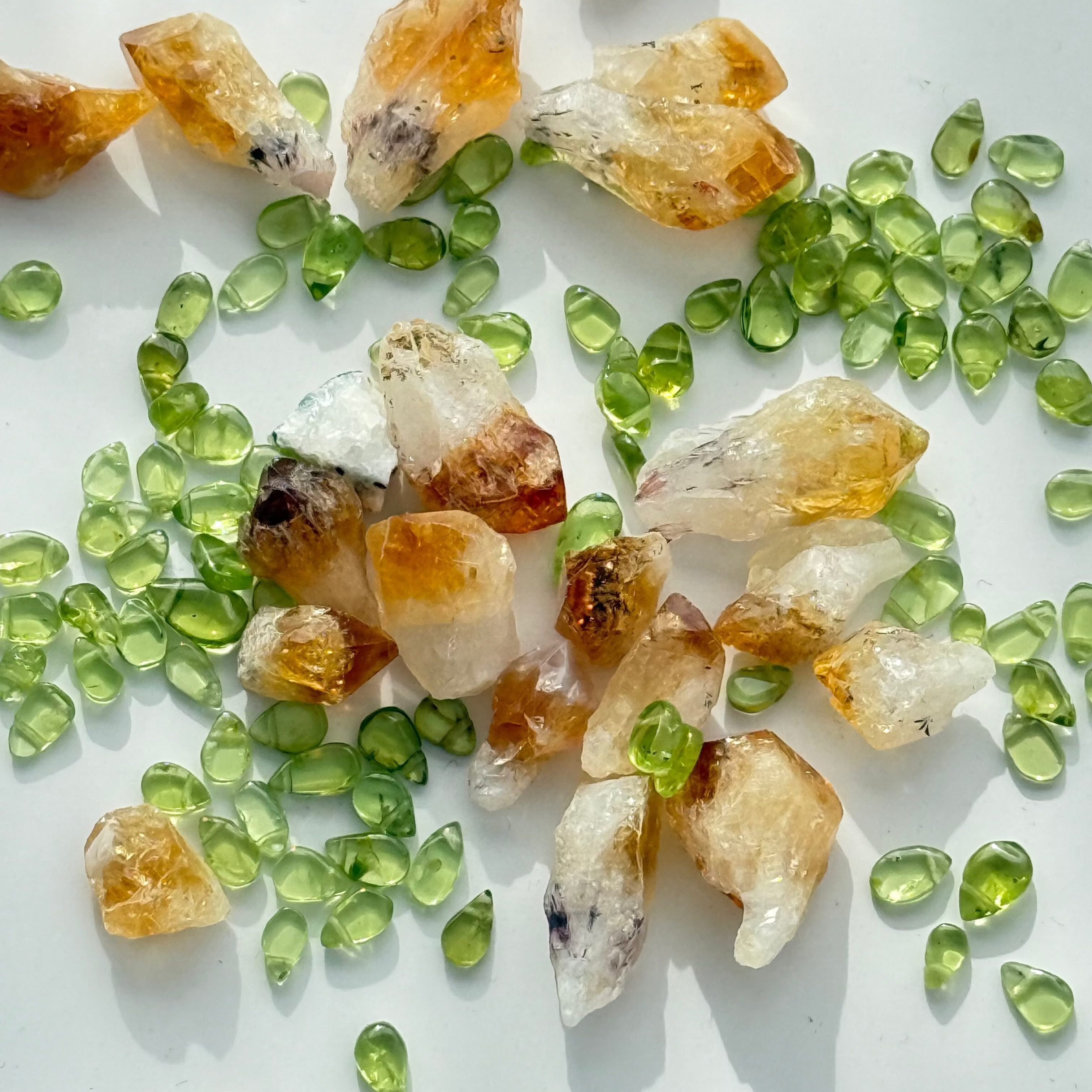 Citrine to Call In Wealth - Wrapped Crystal Charm