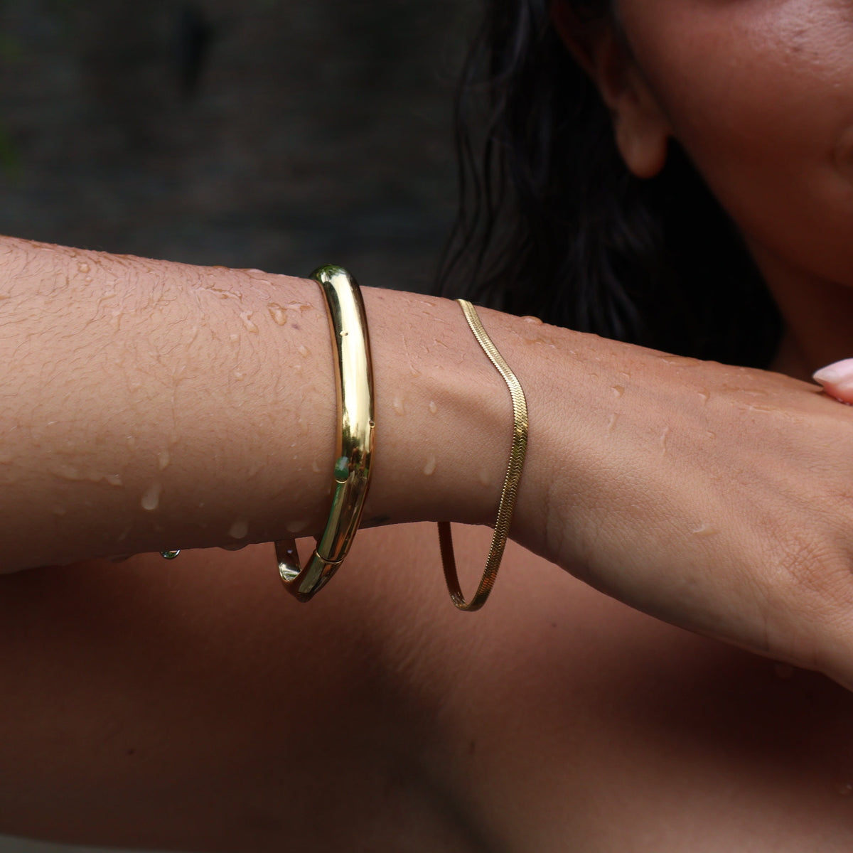 Petite Herringbone Bracelet